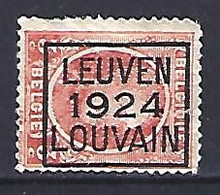 Belgium 1922-25  Precancel 3c (o) Mi.171  ( Leuven 1924) - Roller Precancels 1920-29