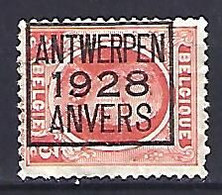 Belgium 1922-25  Precancel 3c (o) Mi.171  ( Antwerpen 1928) - Roulettes 1920-29