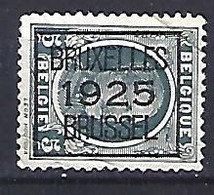 Belgium 1922-25  Precancel 5c (o) Mi.172  (Bruxelles 1925) - Roulettes 1920-29