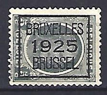 Belgium 1922-25  Precancel 5c (o) Mi.172  (Bruxelles 1925) - Roulettes 1920-29