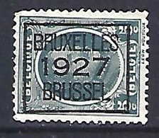 Belgium 1922-25  Precancel 5c (o) Mi.172  (Bruxelles 1927) - Roulettes 1920-29