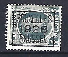 Belgium 1922-25  Precancel 5c (o) Mi.172  (Bruxelles 1928) - Roulettes 1920-29