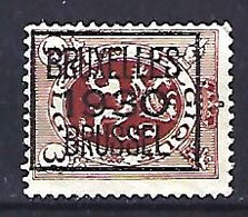 Belgium 1929  Precancel 3c (o) Mi.255  (Bruxelles 1930) - Roller Precancels 1930-..