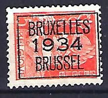 Belgium 1932  Precancel 5c (o) Mi.327  (Bruxelles 1934) - Rolstempels 1930-..