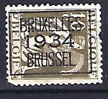 Belgium 1932  Precancel 10c (o) Mi.328  (Bruxelles 1934) - Roller Precancels 1930-..