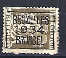 Belgium 1932  Precancel 10c (o) Mi.328  (Bruxelles 1934) - Roulettes 1930-..