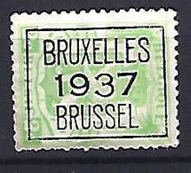 Belgium 1937  Precancel 2c (o) Mi.452  (Bruxelles 1937) - Rollenmarken 1930-..