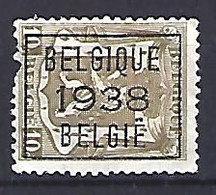 Belgium 1936  Precancel 10c (o) Mi.416  (Belgique 1938) - Roulettes 1930-..