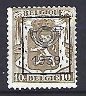 Belgium 1936  Precancel 10c (o) Mi.416  (1939) - Roulettes 1930-..