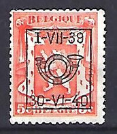 Belgium 1936  Precancel 5c (o) Mi.415  (I-VII-39 / 30-VI-40) - Rolstempels 1930-..