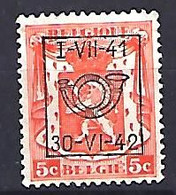 Belgium 1936  Precancel 5c (o) Mi.415  (I-VII-41 / 30-VI-42) - Roulettes 1930-..