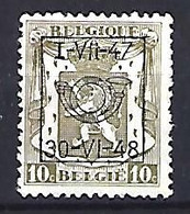 Belgium 1936  Precancel 10c (o) Mi.416  (I-VII-47 / 30-VI-48) - Roller Precancels 1930-..