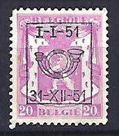 Belgium 1936  Precancel 20c (o) Mi.416  (I-I-51 / 31-XII-51) - Rolstempels 1930-..