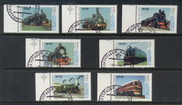 Uzbekistan 1999 Loconmotives, Trains CTO - Andere & Zonder Classificatie