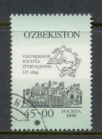 Uzbekistan 1999 UPU 125th Anniv. CTO - Andere & Zonder Classificatie