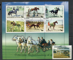 Uzbekistan 2000 Horses MS CTO - Autres & Non Classés