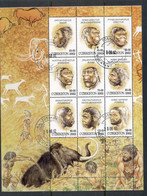 Uzbekistan 2002 Homonids MS CTO - Altri & Non Classificati