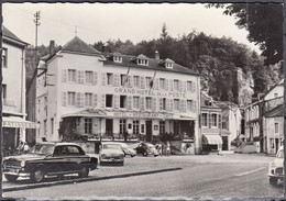 LAROCHETTE Luxembourg CPSM  Hôtel De La Poste " Peugeot 403-Volkswagen-Coccinelle-Renault Dauphine " Le 13 8 1962 - Larochette