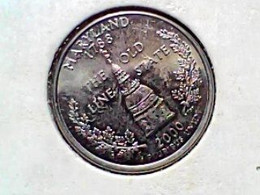 United States 50 State 1/4 Dollar 2000D Km 307 "Maryland" - Autres & Non Classés