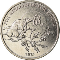 Monnaie, Transnistrie, Rouble, 2019, Année Du Rat, SPL, Copper-nickel - Moldova