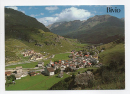 - CPM BIVIO (Suisse) - Vue Générale Aérienne 1987 - Photo Furter 12-586 - - Bivio