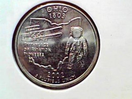 United States 50 State 1/4 Dollar 2002D Km 325 "Ohio" - Sonstige & Ohne Zuordnung