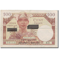 France, 100 Francs, 1955-1963 Treasury, Undated (1956), TB+, Fayette:42.4 - 1955-1963 Treasury