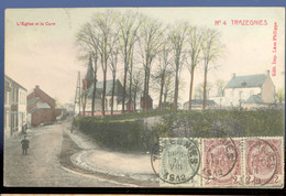 Cpa Trazegnies  1912 - Courcelles