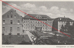 Ak Bad Wörishofen Lk Unterallgau Kneippianum Von Süden 1942 - Bad Woerishofen