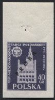 1955 Poland, Mi 915/916 Proof Of Colour, Guarantee Korszeń, City Hall Architecture Poznań International Fair MNH** P30 - Ensayos & Reimpresiones