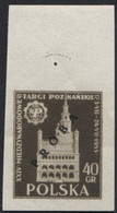 1955 Poland, Mi 915/916 Proof Of Colour, Guarantee Korszeń, City Hall Architecture Poznań International Fair MNH** P30 - Ensayos & Reimpresiones