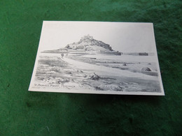 VINTAGE CORNWALL: Penzance St Michael's Mount Art B&w JRL Dennis - St Michael's Mount