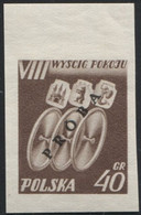 Poland 1955, Mi 905/6 VIII International Cycling Peace Race Original Proof Colour Guarantee PZF Expert Korszeń MNH** P30 - Ensayos & Reimpresiones