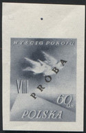 Poland 1955, Mi 905/6 VIII International Cycling Peace Race Original Proof Colour Guarantee PZF Expert Korszeń MNH** P30 - Proeven & Herdruk