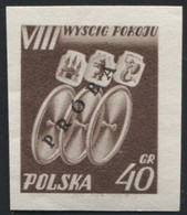 Poland 1955, Mi 905/6 VIII International Cycling Peace Race Original Proof Colour Guarantee PZF Expert Korszeń MNH** P30 - Essais & Réimpressions