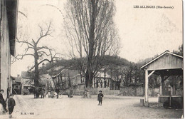 Les Allinges, écrite, Oblitérée 1909. Animée - Non Classés