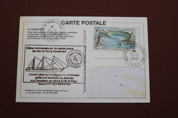 Carte Postale TAAF 1998 - Timbre 231 : ILe St Paul écologie - Oblitération Du 25 Décembre 1998 - Sonstige & Ohne Zuordnung