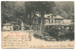 GROSSER WASSERFALL - GERMANY, Year 1900 - Kirnitzschtal