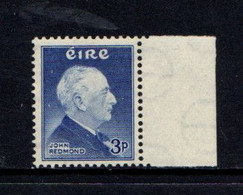 IRELAND    1957    Birth  Centenary  Of  John  Redmond    3d  Blue    MNH - Ongebruikt