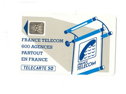 Te11 Ba - 600 Agences - Offset Glacée - Trait Court - 600 Agences