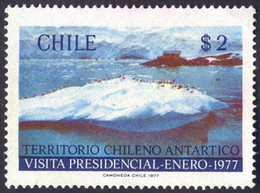 CHILE - ANTARCTIC BASE - 1977 - Tratado Antártico