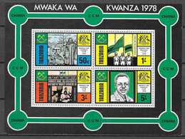 Tanzanie N° Bloc 9 Yvert NEUF ** - Tanzania (1964-...)