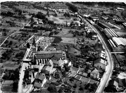 Ars Sur Moselle * Vue Générale Aérienne Du Quartier De L'église * Le Cimetière - Ars Sur Moselle