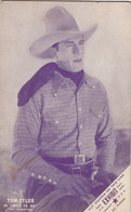 Cowboy Movie Star TOM TYLER In "Wild To Go" , 1930s - Actores