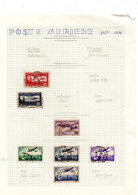 France - Poste Aerienne -  Oblitérés -   27  Stamps - + 150 Euros De Cote -  Philatelie° PH - Andere & Zonder Classificatie