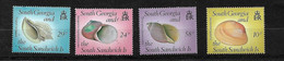 South Georgia And Sandwich Islands Michel N°168 à 171 Neufs * *   B/TB = MNH F/ VF   - Georgias Del Sur (Islas)