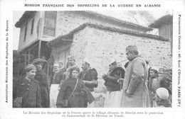 ALBANIE - Mission Des Orphelins De Guerre - Village De BRECHA Sous La Protection Du Commandant De La Divison Du TIMOK - Albanien