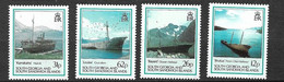 South Georgia And Sandwich Islands Michel N°186 à 189 Neufs * *   B/TB = MNH F/ VF   - Georgias Del Sur (Islas)