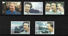 South Georgia And Sandwich Islands Michel N°198 à 202 Neufs * *   B/TB = MNH F/ VF   - Géorgie Du Sud