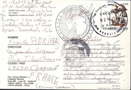 YT 1792 Argentina Cachet La Ciudad Mas Austral Del Mundo Ushuaia Argentina Encotee 2 Mai 1993 + USA Antarctique - Cartas & Documentos